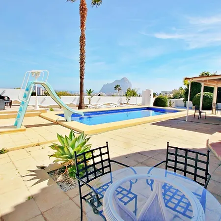 Aaron - With Stunning Views And Private Pool In Villa Calpe